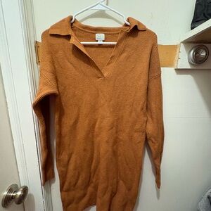 a new day Rust Sweater Dress